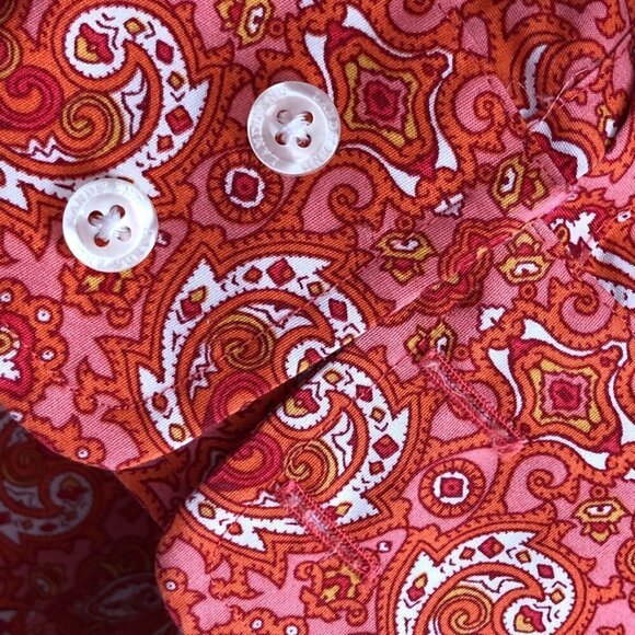 LANDS' END Paisley Shirt - Picture 8 of 12